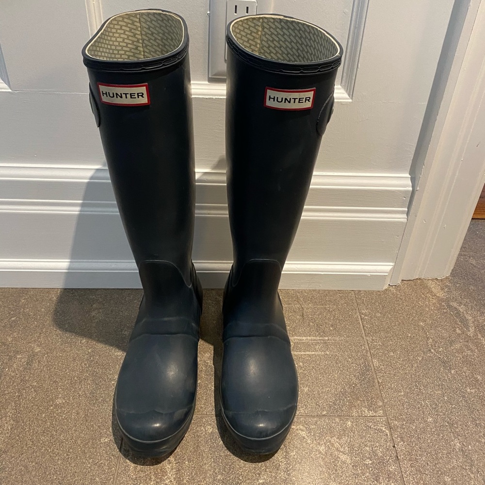 Original tall hunter rain boots